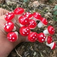 thumbnail image 2 of Ludlz 8Pcs Mini Mushrooms for Fairy Garden Mushrooms Miniature Figurines Colorful Miniature Garden Ornaments Fairy Garden Accessories for Micro Landscape, Plant Pots, Bonsai Craft Decor, 2 of 7