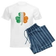 thumbnail image 6 of CafePress - Vintage Irish Flag Shamrock Pajamas - Men's Light Loose Fit Cotton Pajama Set, 6 of 7