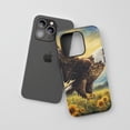 thumbnail image 3 of Eagle in Sunflower Field For All iPhone Series Tough Phone Case Oil Painting Yellow, 3 of 7