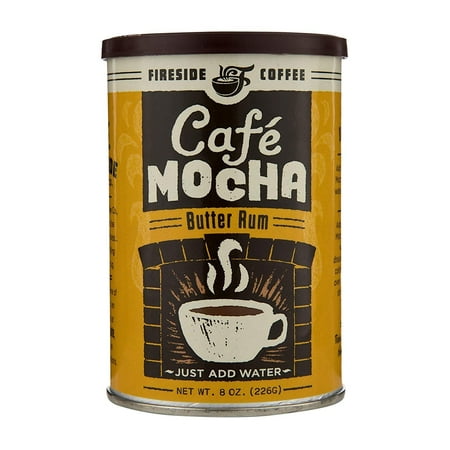 Fireside Coffee Instant Cafe Mocha (Butter Rum) (8 ounce)