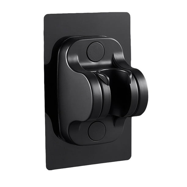 KAKOWELY 1Ud Soporte Ajustable Para Cabezal De Ducha Negro Duradero Universal Para