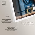 thumbnail image 3 of Cat Navy Shopping Bag Shadowbox Print Fashion Wall Art by Art Remedy, White Frame, 16 x 16, 3 of 5