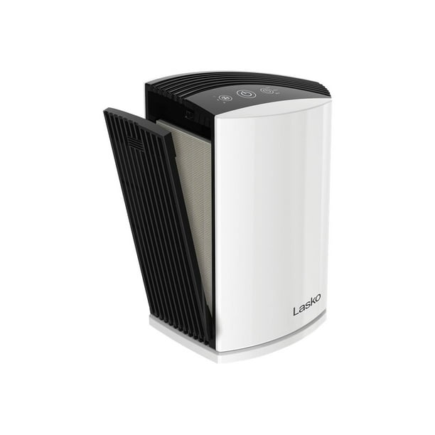 Lasko Portable Home Office 3 Speed HEPA Filter Desktop Air Purifier Fan White Walmart
