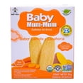 thumbnail image 1 of Galletas de arroz Baby Mum Mum para lactantes sabor camote y calabaza 50 g, 1 of 4