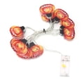 thumbnail image 4 of Luces De Calabaza De Halloween Luces De Cadena De Calabaza Que Funcionan Con Pilas 10 LED Luz Estable Forma Linda Para Decoración De Fiesta De Halloween Anggrek Arte y Manualidades, 4 of 8