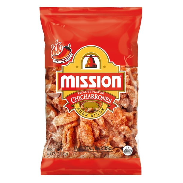 Mission Picante Flavor Pork Rinds, 4 Oz.