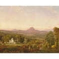 thumbnail image 2 of Jasper Francis Cropsey 24x20 Gold Ornate Framed and Double Matted Museum Art Print Titled - Autumn Landscape, Sugar Loaf Mountain, Orange County, New York (ca. 1870-75), 2 of 4