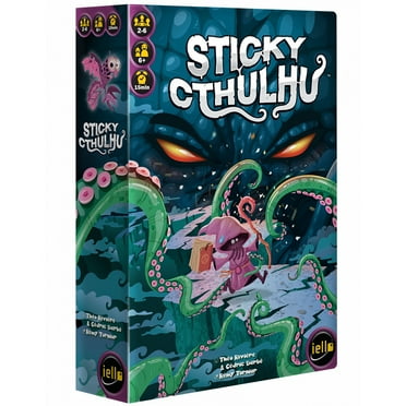 Sticky Cthulhu - Monster Catching Lovecratian Game, Kids & Family, Iello Games, Ages 6 , 2-6 Players, 15 Min
