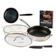 thumbnail image 1 of JUEGO DE SARTEN para freír con tapa acero inoxidable  INCLUYE 5 PIEZASCopper Chef Titan, 1 of 7