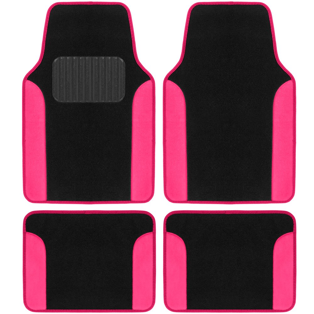 Universal Fit Classic Design Plush Carpet Car Floor Mats for Coupe