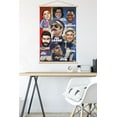 thumbnail image 5 of Ted Lasso - Character Grid Wall Poster with Magnetic Frame, 22.375" x 34", 5 of 5