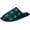 Navy Blue/Green, variant on Minecraft Youth Unisex Slipper, Novelty Plush Scuff, Creeper Green, Size 12-13 Little Kid