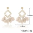 thumbnail image 5 of K-KED Rattan Earrings Hand Woven Plaited Articles for Women Rattan Ball Disc Earrings-E2002-4, 5 of 9