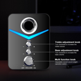 3 In 1 High and Bass Adjustment Bluetooth Speaker Sound Box 3.5mm Wired