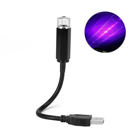 

Decoration Atmosphere Ceiling Projector Sky USB Interior Lamp Star Light LED Car Projector