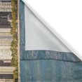 thumbnail image 3 of Ambesonne Illinois Kitchen Curtains, Panorama of Skyscrapers, 55"x39", Slate Blue, 3 of 3