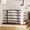 Black, variant on Noble House 45.3" Pressure Mounted Baby Gate for Stairs and Doorways, Steel Walk Through Safety Gate for Kids, White