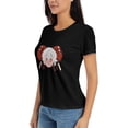 thumbnail image 2 of Shadow Milk Cookie Ladies Summer Print Fashion T-Shirt, 2 of 7