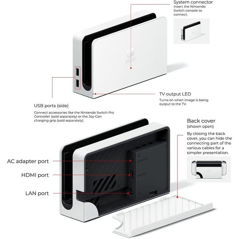 Nintendo Switch OLED Console with Wonder Game Bundle - White - 22349474
