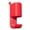 Red, variant on Tennis Water Bottle & Towel Rack, Wall Mounted 3D Printed Shelf for Gym Organization, Sports Equipment Storage Holder (10 Inch)