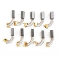 thumbnail image 4 of 10Pcs Power Tool Carbon Brush Electric Hammer Angle Grinder Graphite Brush, 4 of 5