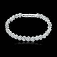 thumbnail image 2 of Ayyufe Women Full Cubic Zirconia Inlaid Bracelet Bangle Party, 2 of 7