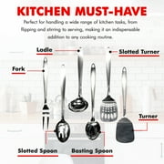 Chef Craft Select Kitchen Tool and Utensil Set, 6 Piece Set, Stainless Steel
