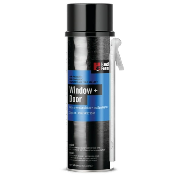 HandiFoam Window & Door Straw Foam Sealant, 12 oz Straw Foam