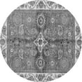 thumbnail image 1 of Ahgly Company Indoor Round Oriental Gray Traditional Area Rugs, 7' Round, 1 of 4