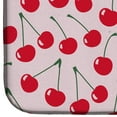 thumbnail image 4 of Cherries on Pink Dish Drying Mat, 4 of 7