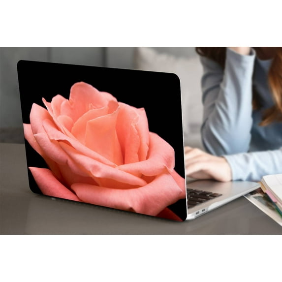 KSK KAISHEK Hard Shell Case Cover Only Compatible MacBook Pro 15 inchs with Retina Display No Touch No CD-ROM, No USB-C + Black Keyboard Cover Model: A1398 Flower 0505