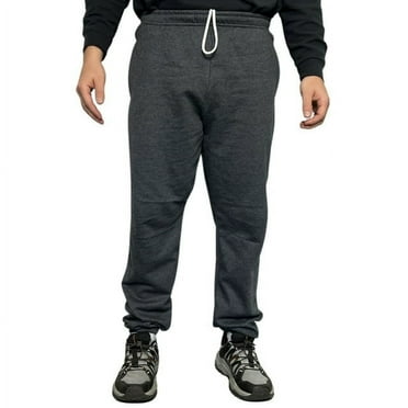 Fruit of The Loom Men's Fleece Jogger Sweatpants 2 Pockets Relaxed Fit Irregular