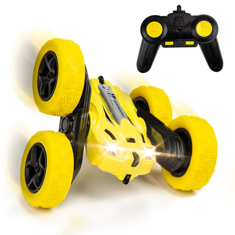 HST RC Super Stunt Pioneer Race Car - Yellow - Walmart.com
