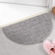 thumbnail image 5 of Uds. Alfombrilla para puerta, alfombrilla para baño, alfombras suaves, semicircular, media luna, felpa, antideslizante, superabsorbente, felpudo de microfibra para el hogar, baño, dormitorio oso de fresa  Hogar, 5 of 6