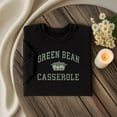 thumbnail image 2 of Embroidered Green Bean Casserole Shirt , Funny Thanksgiving Shirt ,Holiday Cooking Humor Tee, Turkey Day Outfit, Fall Dinner Graphic Shirt, 2 of 5