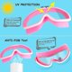 thumbnail image 4 of Kids Swim Goggles For Age 3-15, 2 Pack Kids Goggles For Swimming With Nose Cover, No Leaking, Anti-fog, Waterproof, 4 of 5