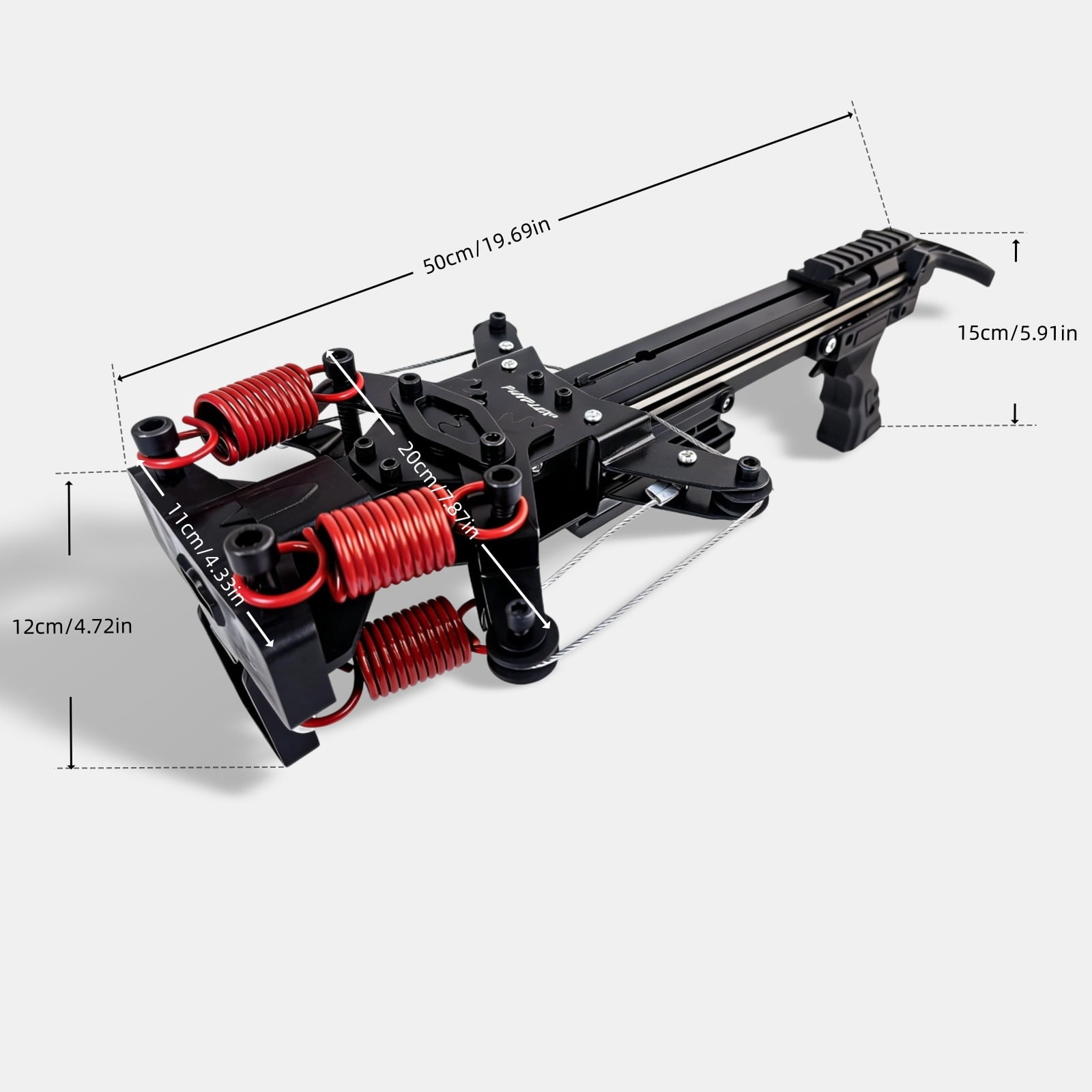 Adjustable Tactical Crossbow for Adults | Complete Kit with Arrows, Steel Balls, Target & Paracord Bracelet