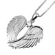 thumbnail image 4 of Collar de alas de ángel, gargantilla de clavícula, joyería de plata para el cuello, colgante de corazón para el cuello, 4 of 5