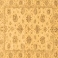 thumbnail image 1 of Ahgly Company Indoor Square Oriental Brown Traditional Area Rugs, 4' Square, 1 of 4