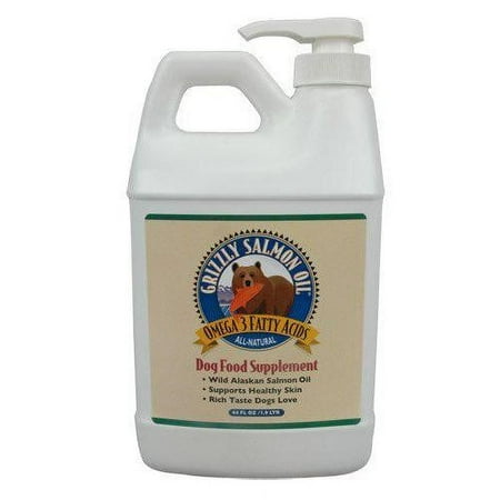 Grizzly Salmon Oil for Dogs, 64 oz.