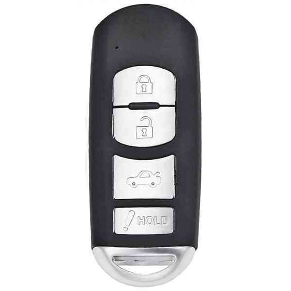 Eye4Techs Replacement Smart Key Fob for Mazda 6 2019 FCC WAZSKE13D01 Part Number GJY9-67-5DY GJY9-67-5RY GJY9675RY
