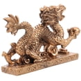 thumbnail image 6 of Auspicious Resin Dragon Statue Figurine for Home Office Decor, Feng Shui Decoration, 6 of 8