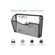 thumbnail image 3 of 3 Pockets Hanging File Holder Organizer Metal Wall Mount Magazine Rack, Black, 3 of 4