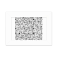 thumbnail image 1 of Illusion Lines Repeat Clouds Photo Mount Frame Picture Art Painting Desktop 5x7 inch, 1 of 3