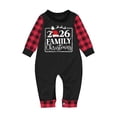 thumbnail image 2 of Pijamas familiares europeos con estampado navideño de moda, traje para padres e hijos, monos de poliéster para bebés., 2 of 3
