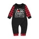 thumbnail image 2 of Pijamas familiares europeos con estampado navideño de moda, traje para padres e hijos, monos de poliéster para bebés., 2 of 3