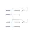 thumbnail image 2 of Home Trends 28"-48" Drapery Rod Set, 5/8 in. Diameter, 2 of 3