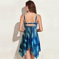 thumbnail image 5 of TIMIFIS Women Plus Size Tankini Swimsuit Two Piece Flowy Swimdress Bathing Suits with Shorts, 5 of 5