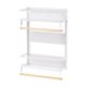 thumbnail image 4 of Estante magnético para especias, organizador colgante multiusos, resistente, de metal, para cocina, para frascos, refrigeradores y objetos pequeños. Blanco, 4 of 9