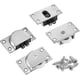 thumbnail image 1 of 2 Pack Furniture Sliding Caster Wheels (Nylon Single Wheel), 1 of 4